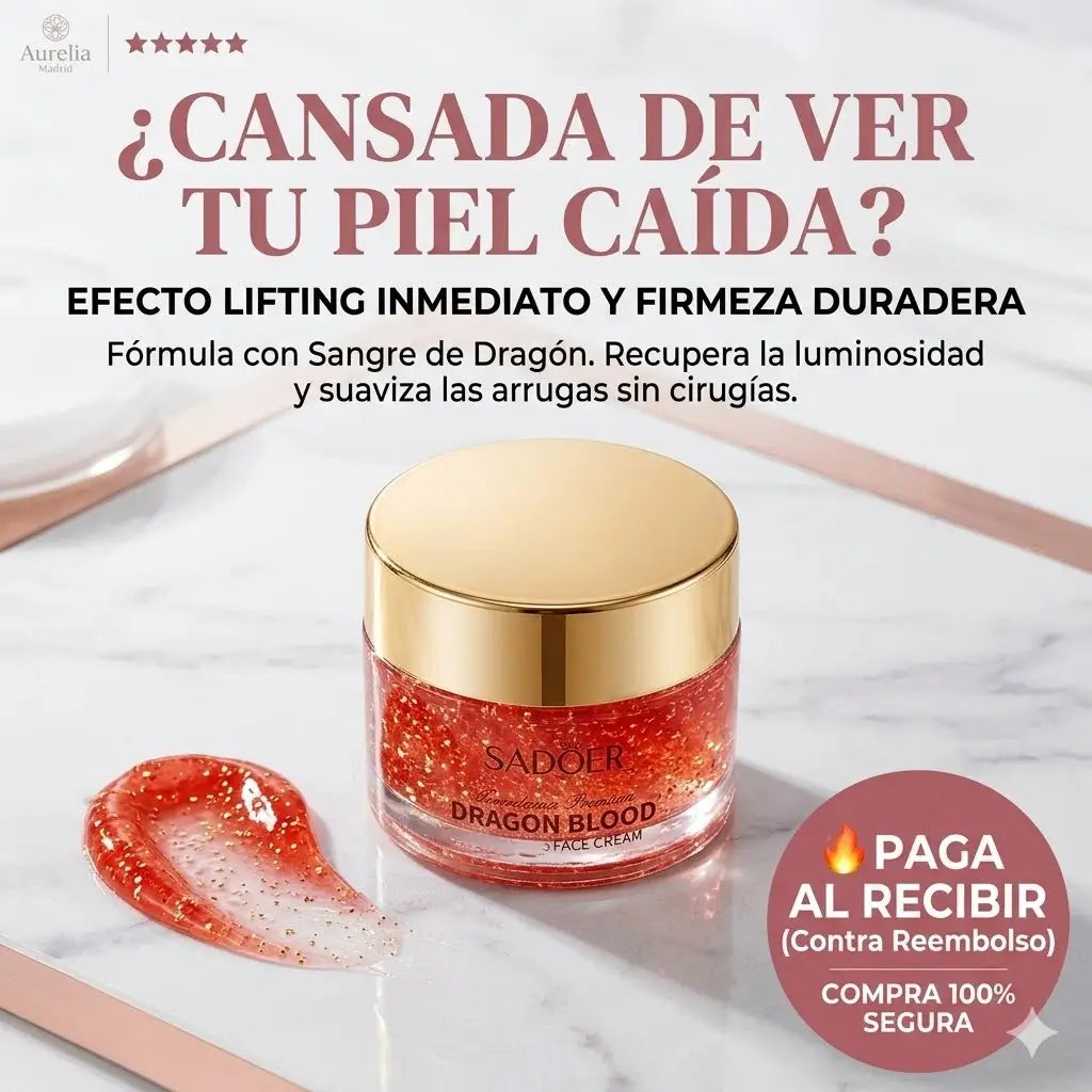 Crema Antiedad Con Sangre De Dragón - Rejuvenece y Reafirma Tu Piel