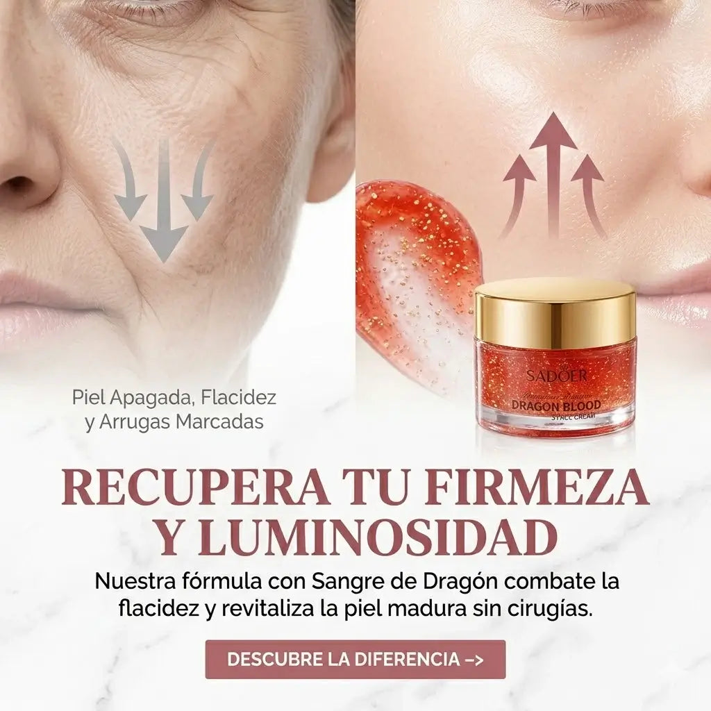 Crema Antiedad Con Sangre De Dragón - Rejuvenece y Reafirma Tu Piel