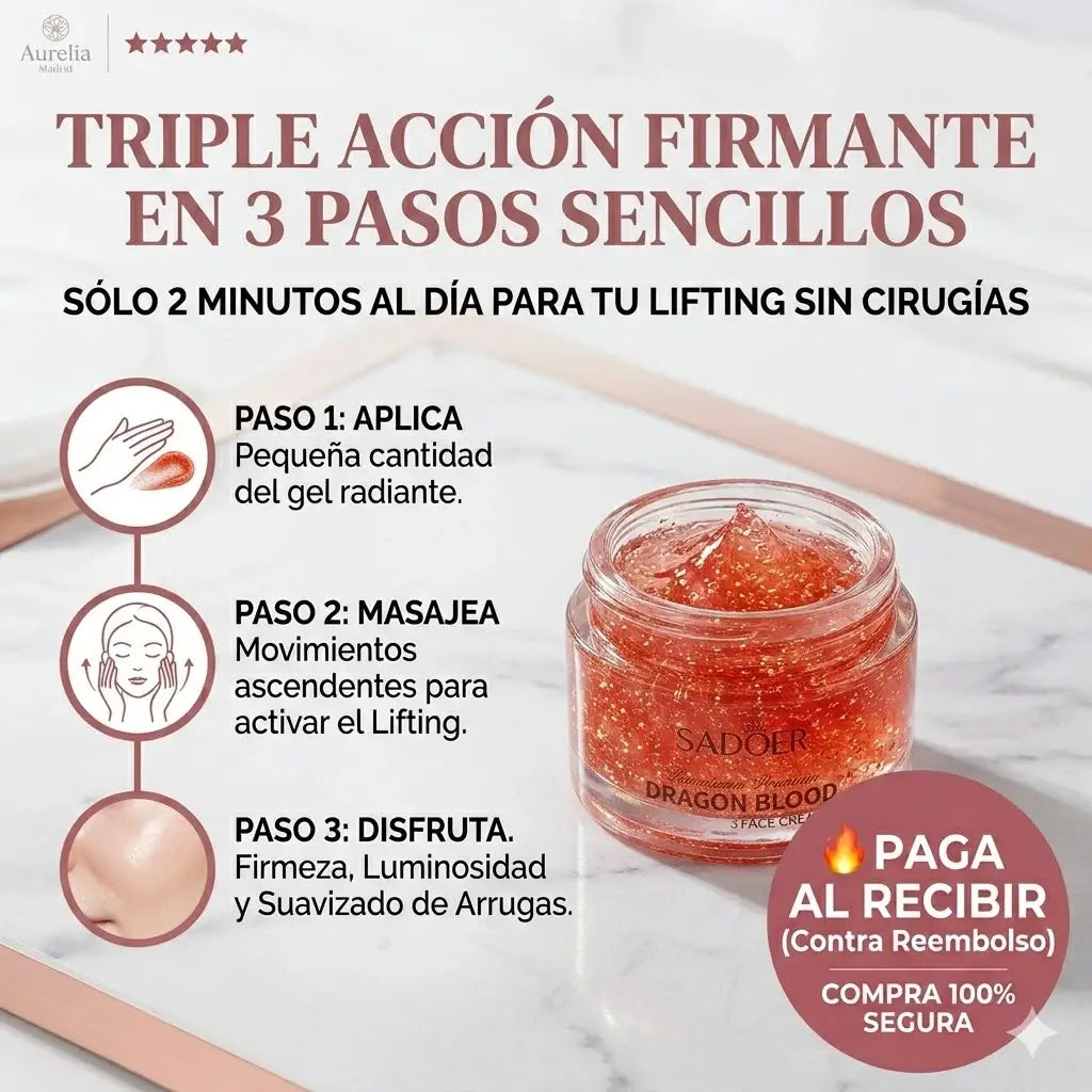 Crema Antiedad Con Sangre De Dragón - Rejuvenece y Reafirma Tu Piel