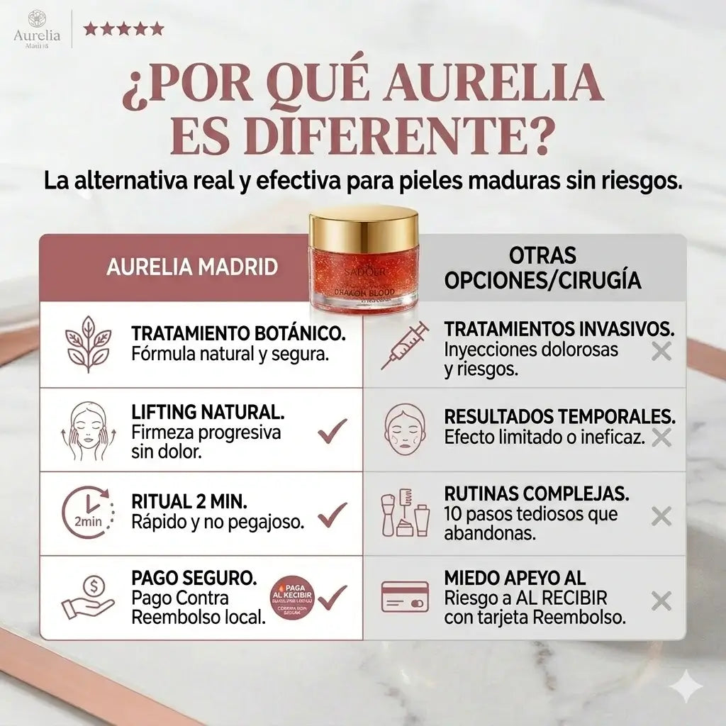 Crema Antiedad Con Sangre De Dragón - Rejuvenece y Reafirma Tu Piel